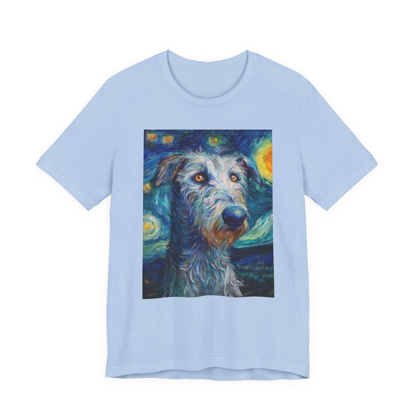 Irish Wolfhound "Starry Night" T-shirt