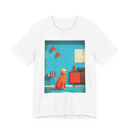 Golden Retriever "Mid-Century Doggo" T-shirt