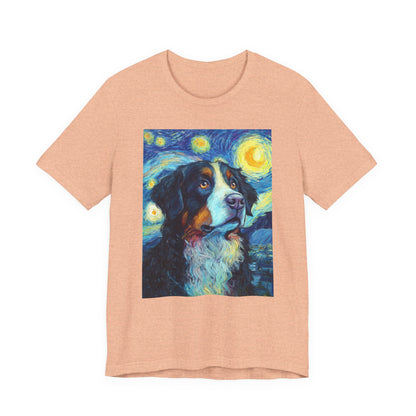 Bernese Mountain Dog "Starry Night" T-shirt