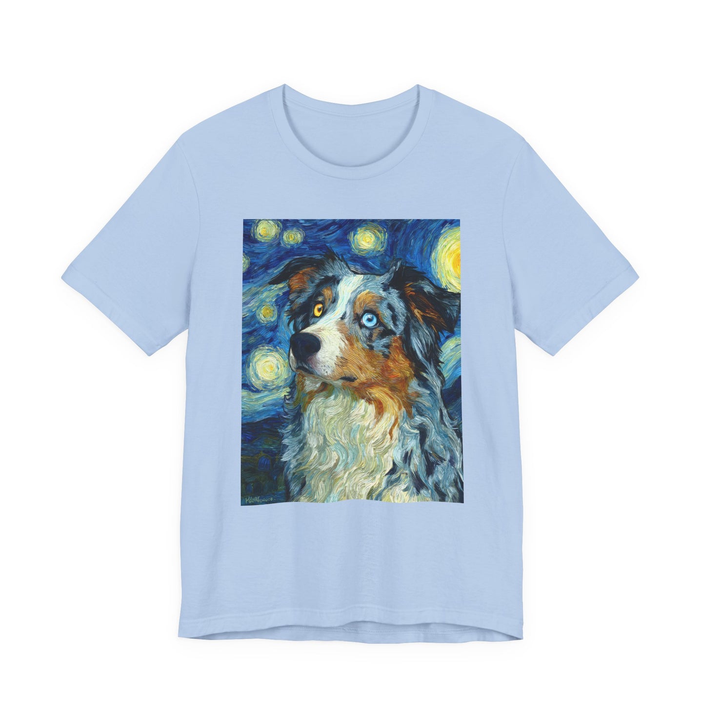Australian Shepherd "Starry Night" T-shirt