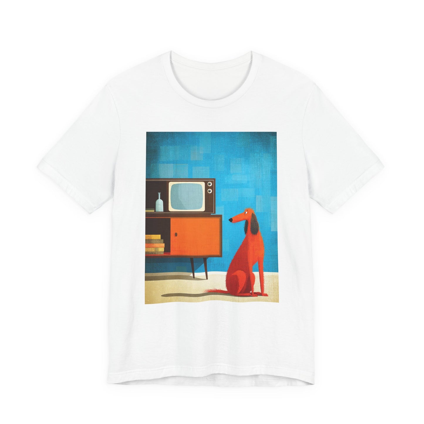 Afghan Hound "Mid-Century Doggo" T-shirt