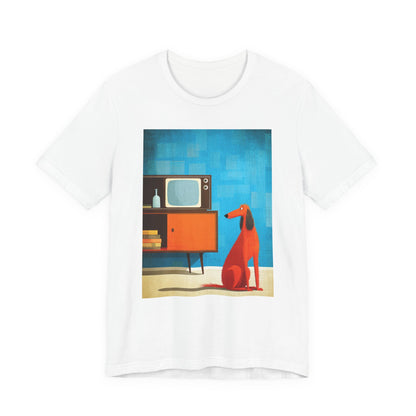 Afghan Hound "Mid-Century Doggo" T-shirt