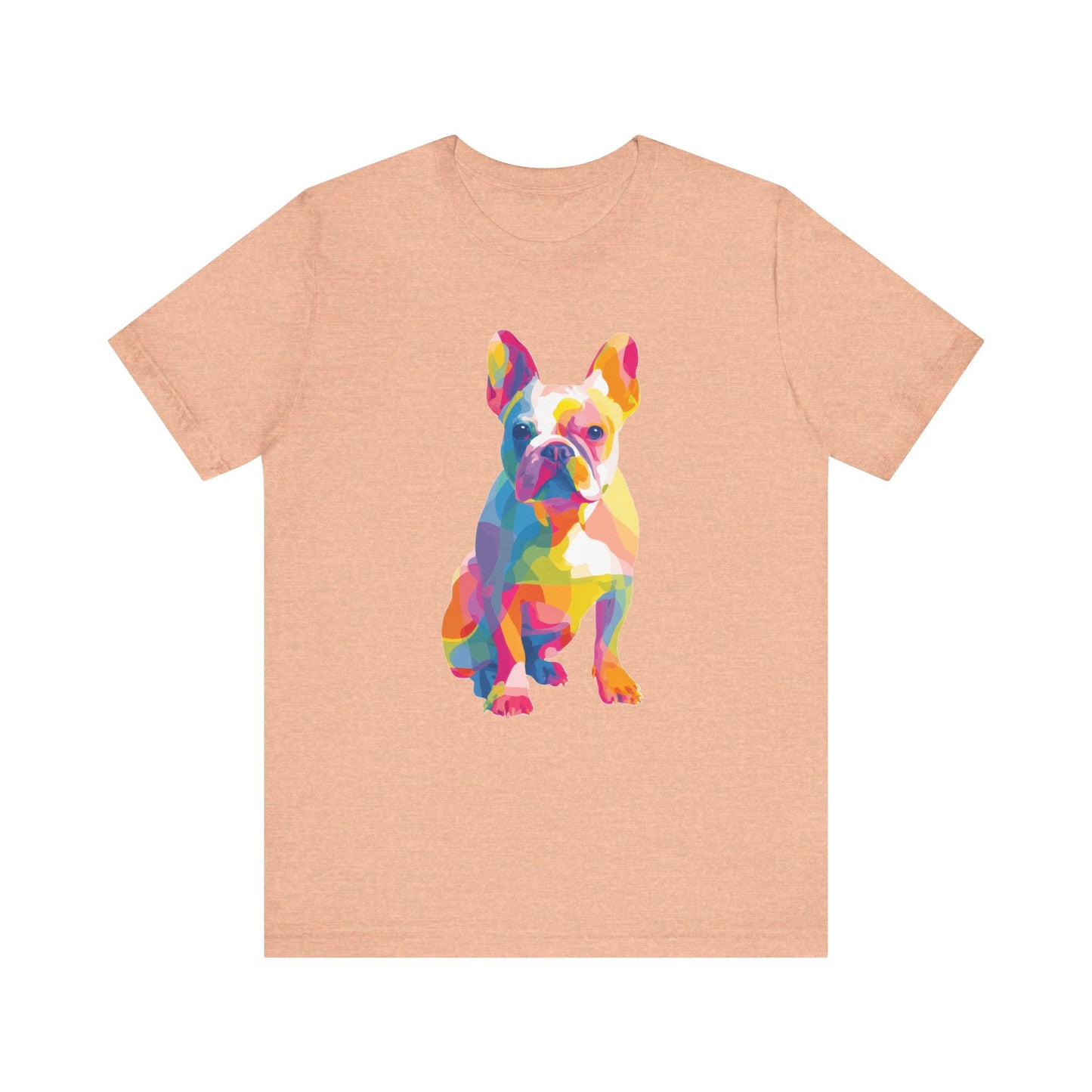 French Bulldog "Colorful Canine" T-shirt