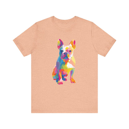 French Bulldog "Colorful Canine" T-shirt