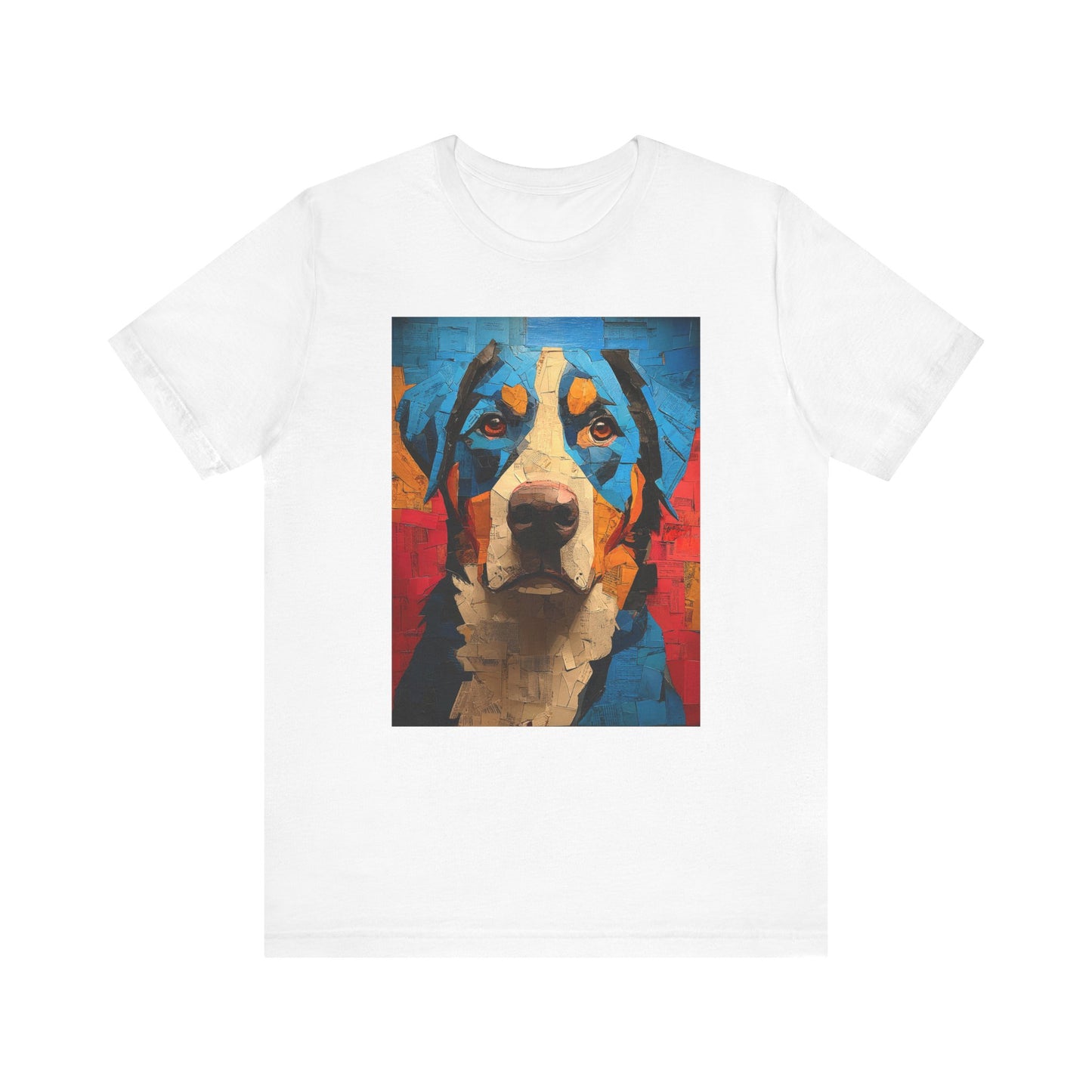 Bernese Mountain Dog "Mosaic Mutt" T-shirt