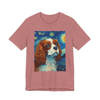 Cavalier King Charles Spaniel "Starry Night" T-shirt
