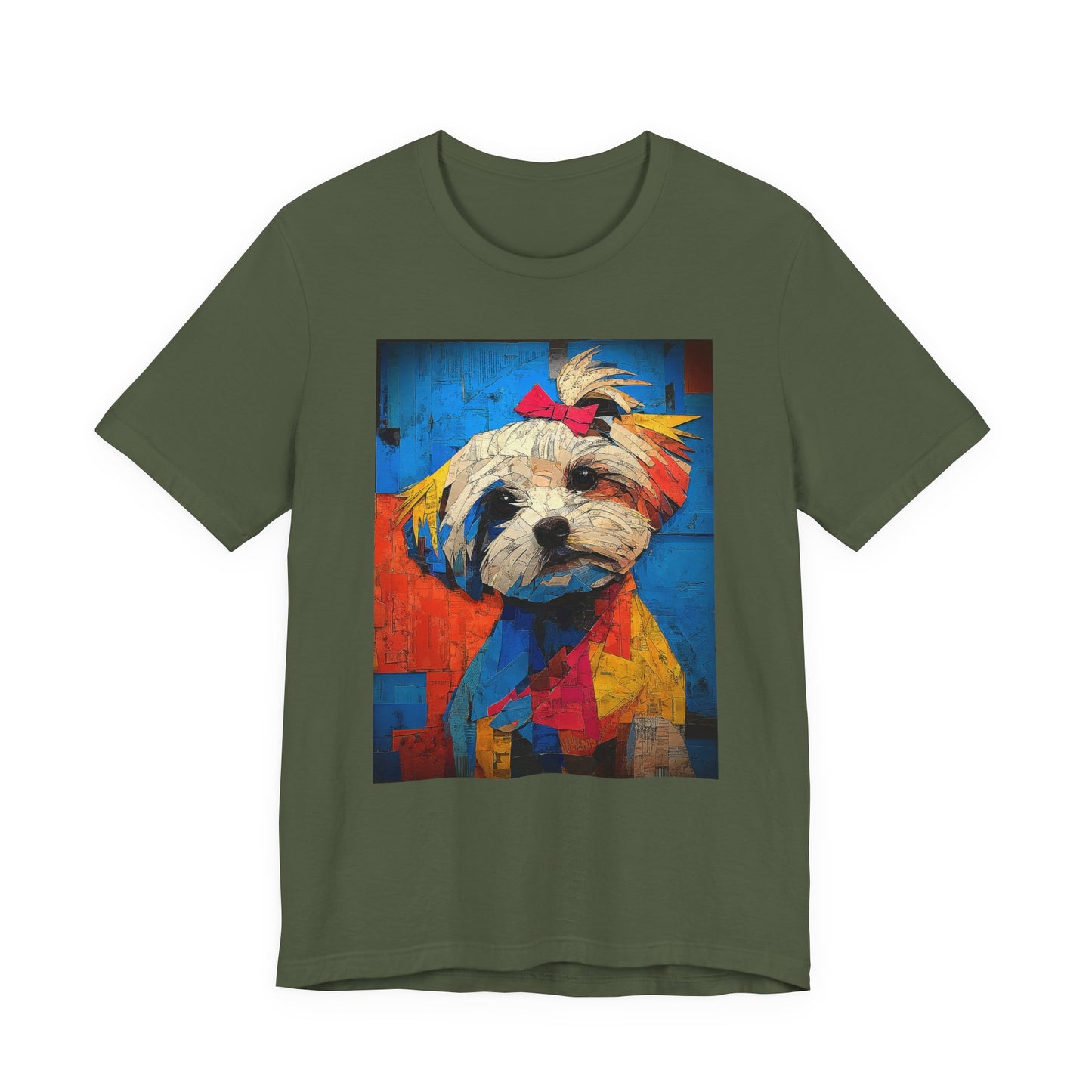 Maltese "Mosaic Mutt" T-shirt