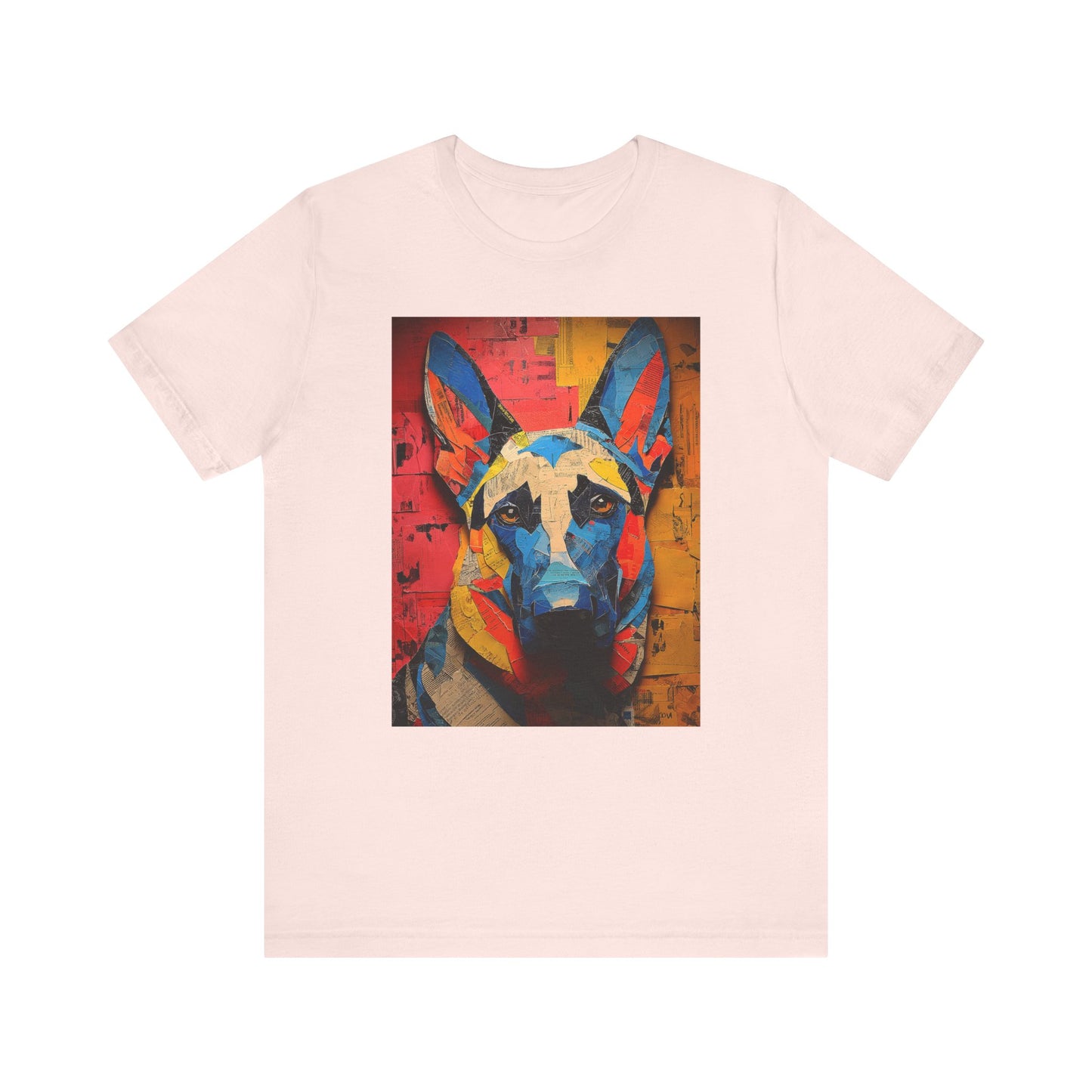 German Shepherd "Mosaic Mutt" T-shirt