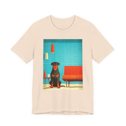 Rottweiler "Mid-Century Doggo" T-shirt