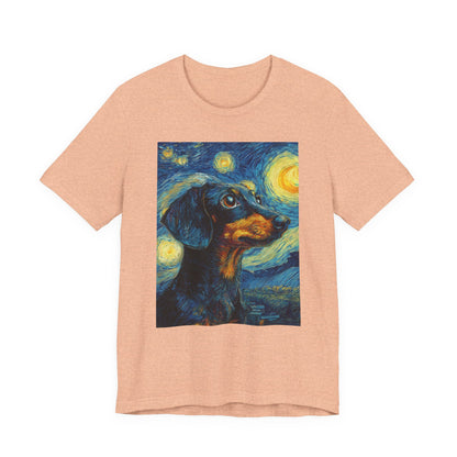 Dachshund "Starry Night" T-shirt