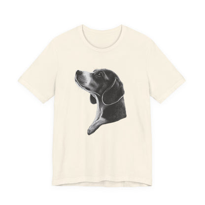Beagle "Noir & Blanc" T-shirt