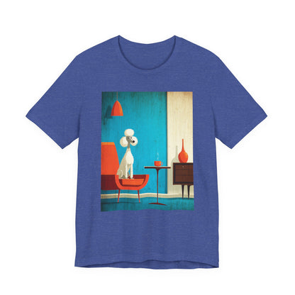 French Poodle "Mid-Century Doggo" T-shirt