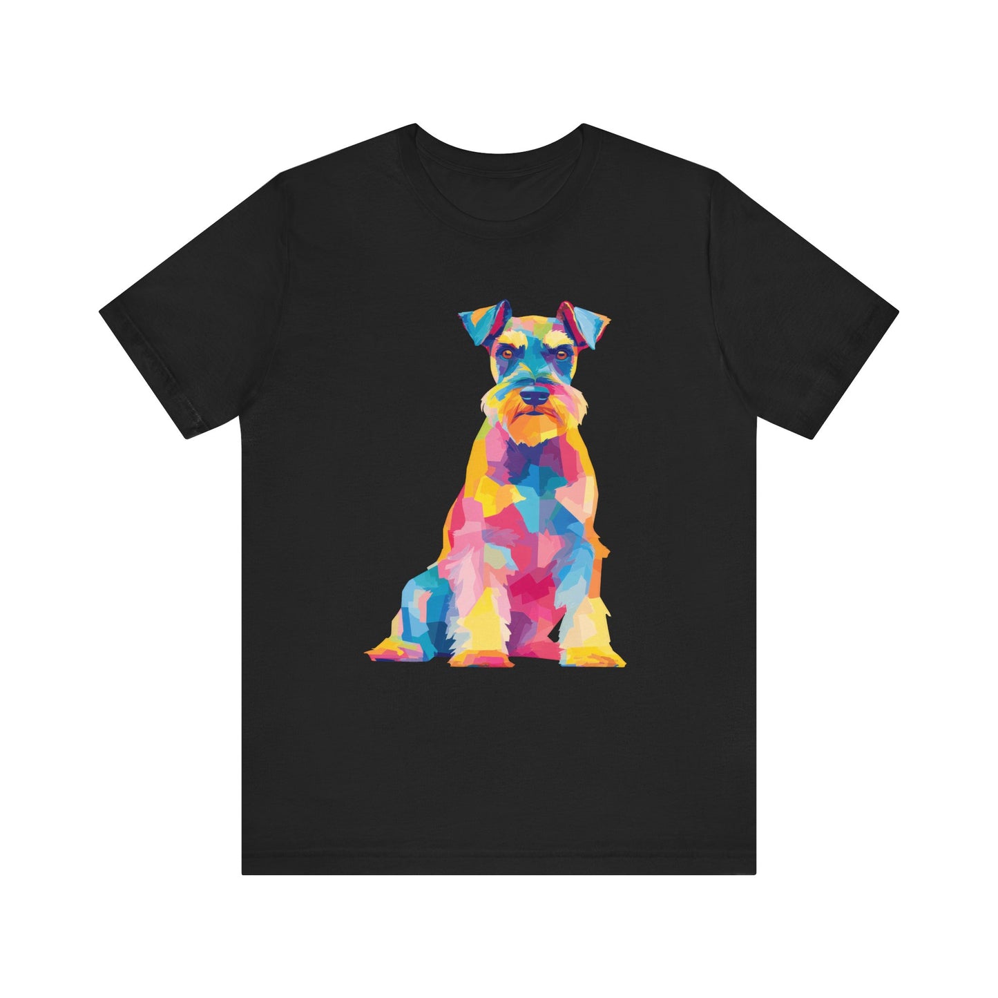 Giant Schnauzer "Colorful Canine" T-shirt