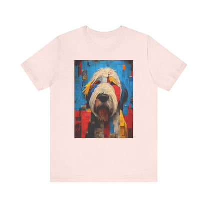 English Sheepdog "Mosaic Mutt" T-shirt