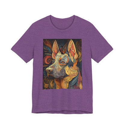 German Shepherd "Cloisonne" T-shirt