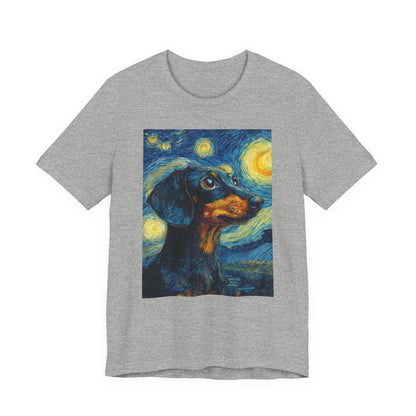 Dachshund "Starry Night" T-shirt