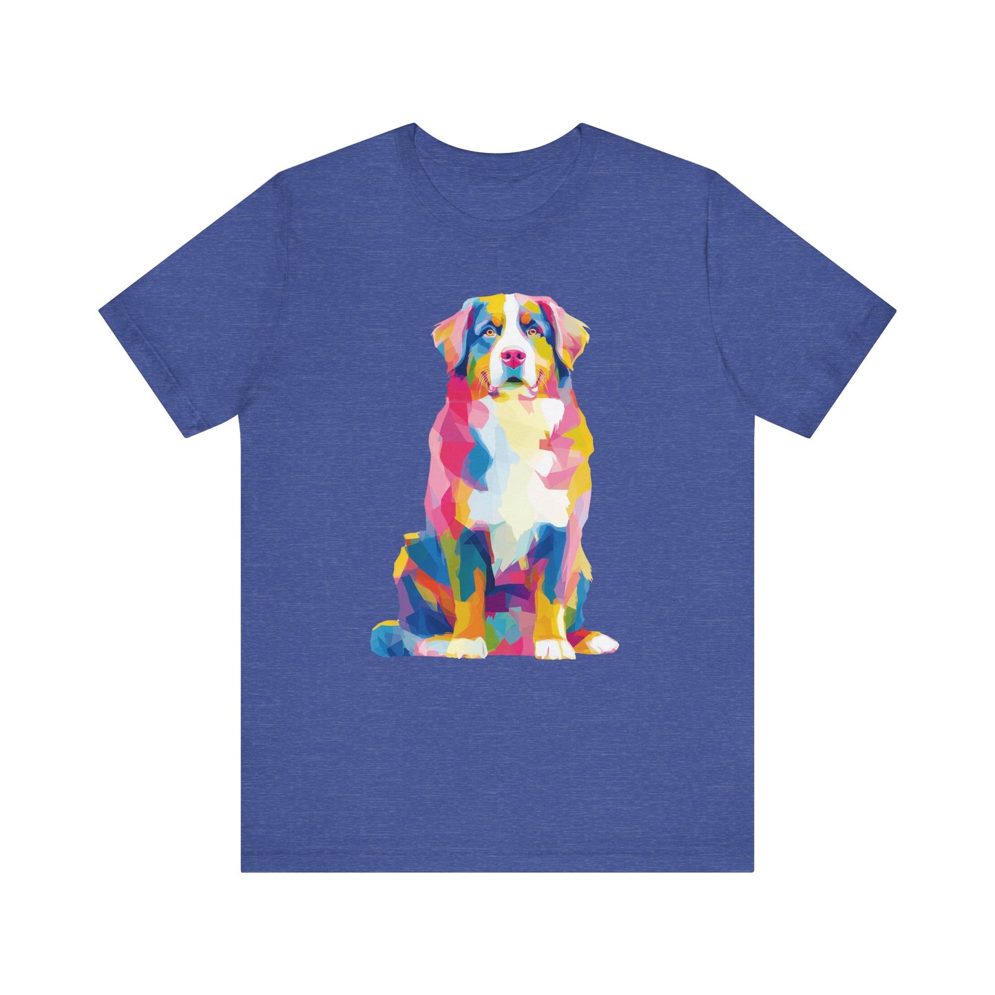 Bernese Mountain Dog "Colorful Canine" T-shirt