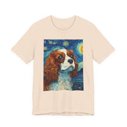 Cavalier King Charles Spaniel "Starry Night" T-shirt