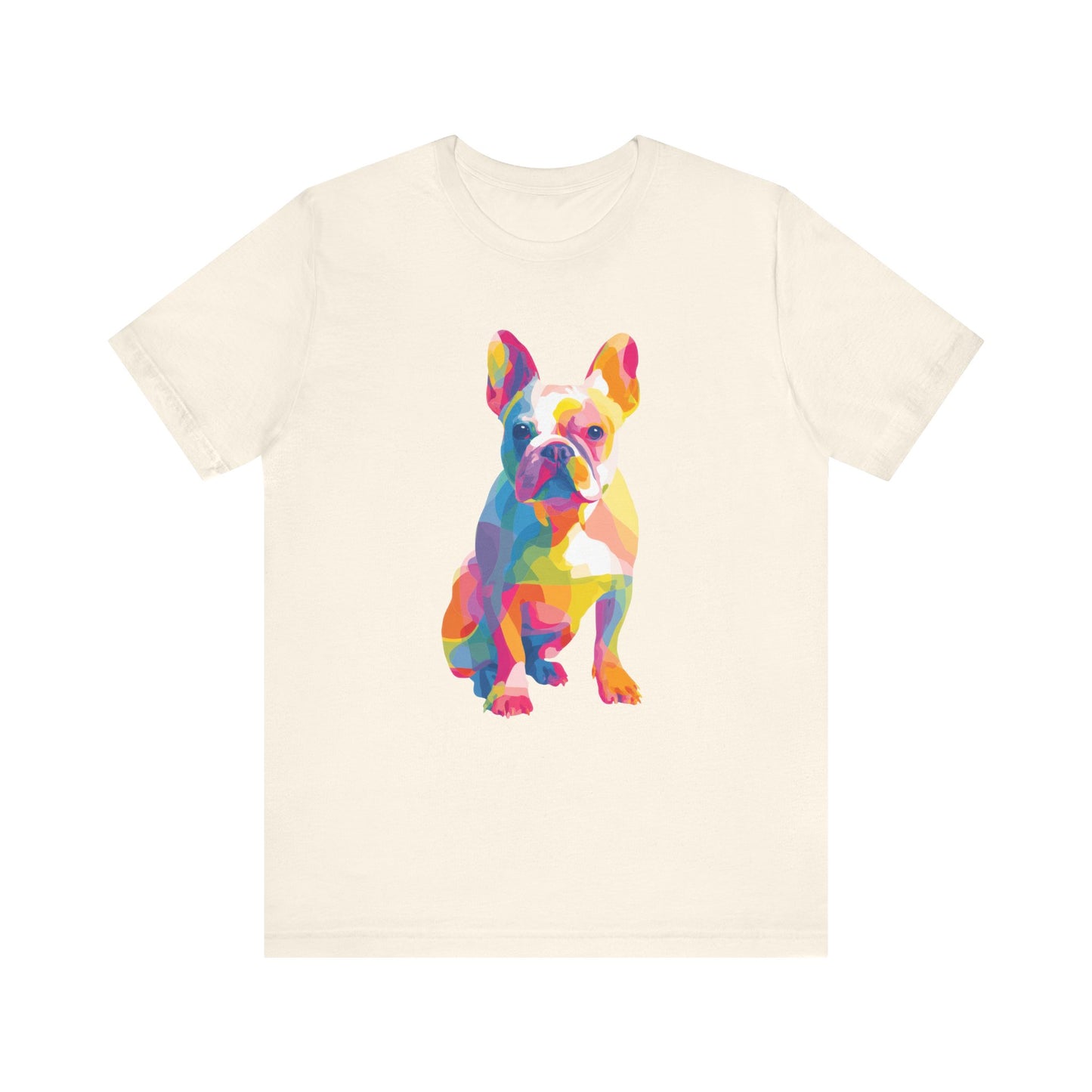 French Bulldog "Colorful Canine" T-shirt
