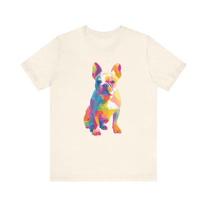 French Bulldog "Colorful Canine" T-shirt