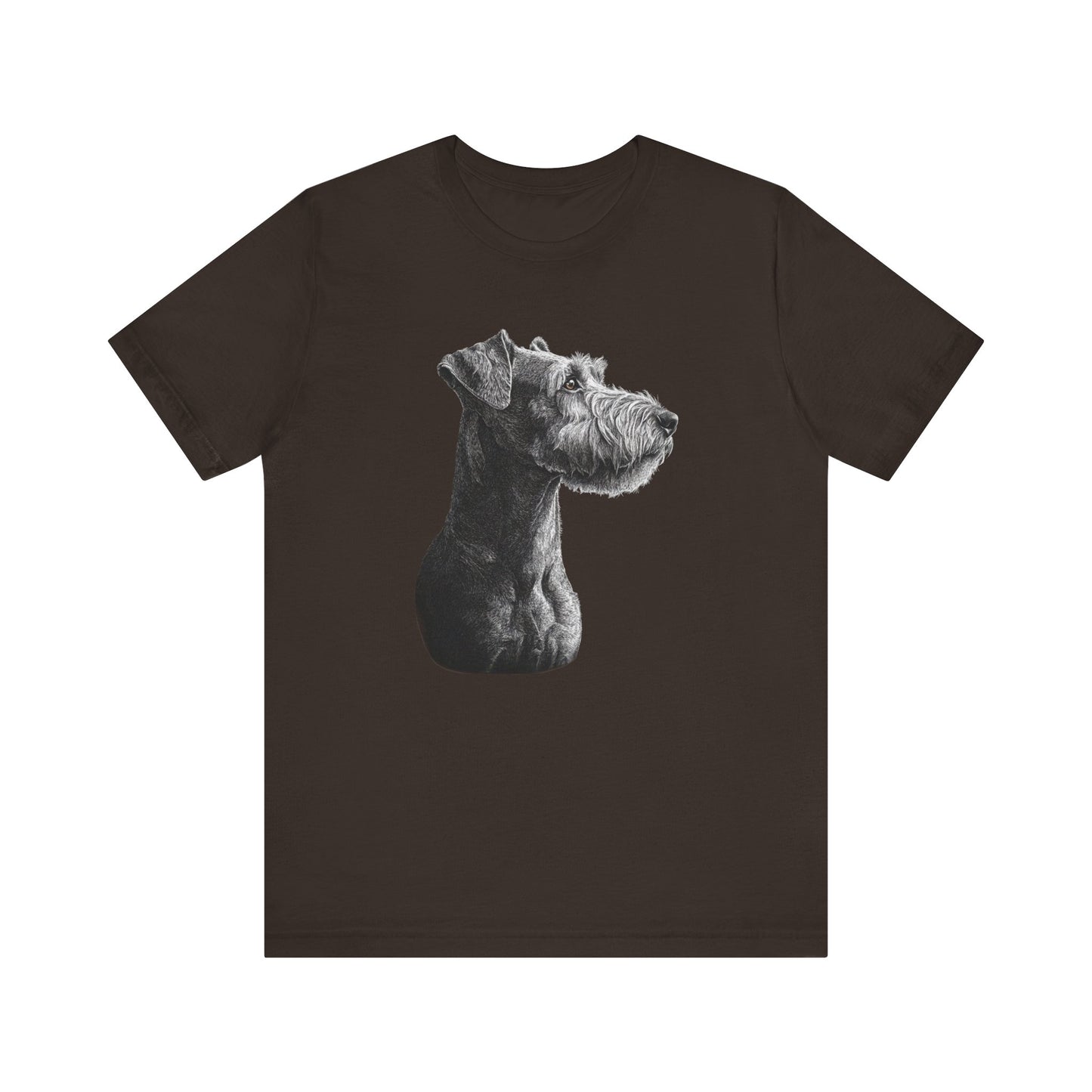 Airedale Terrier "Noir & Blanc" T-shirt