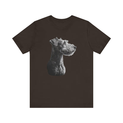 Airedale Terrier "Noir & Blanc" T-shirt
