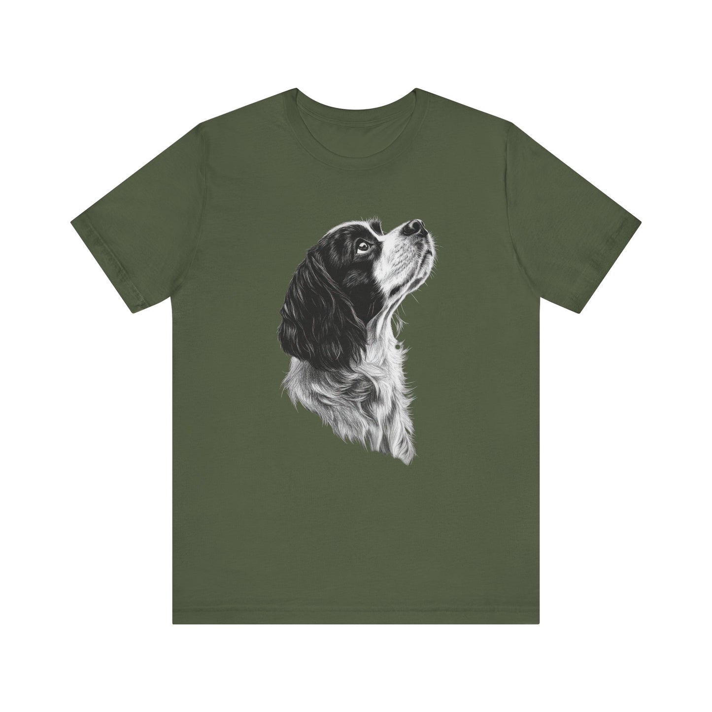 Cavalier King Charles Spaniel "Noir & Blanc" T-shirt
