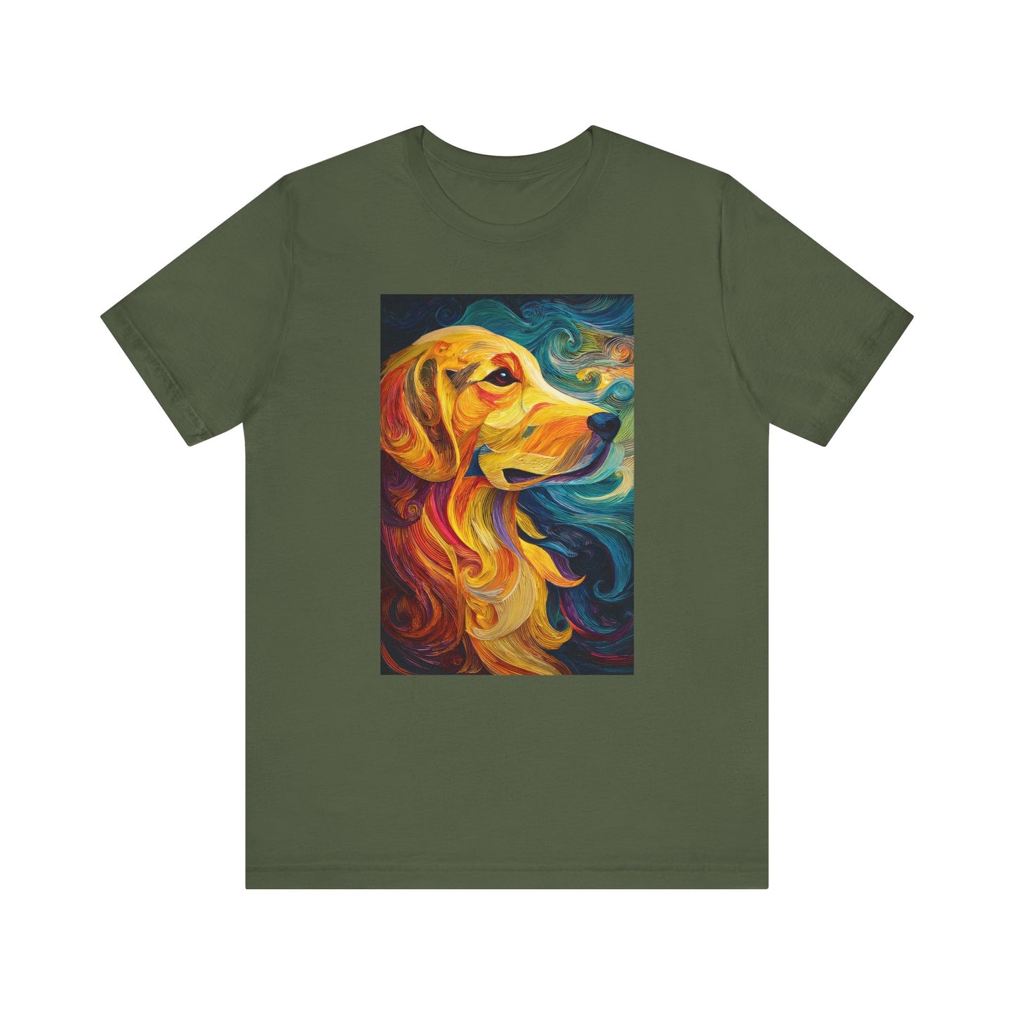 Golden Retriever "Cosmic Canine" T-shirt