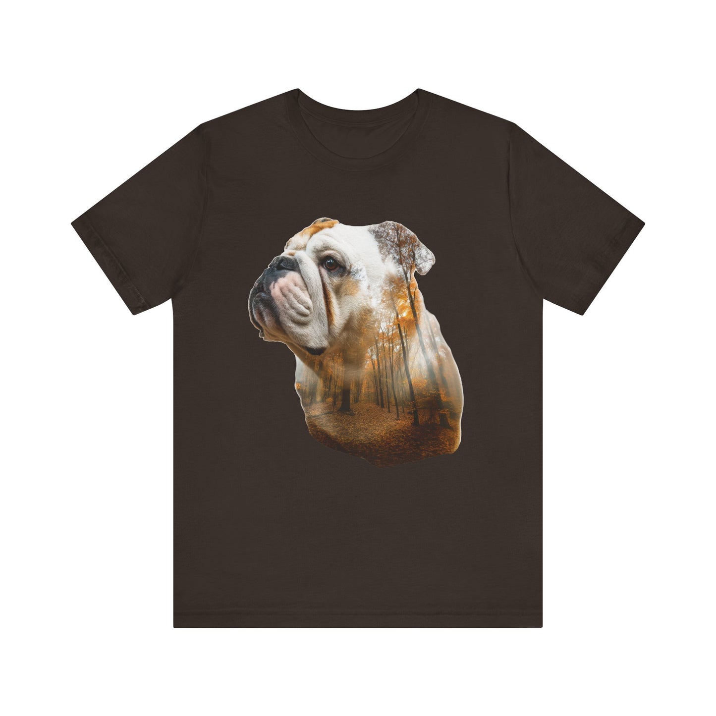 English Bulldog "Forest Minded" T-shirt