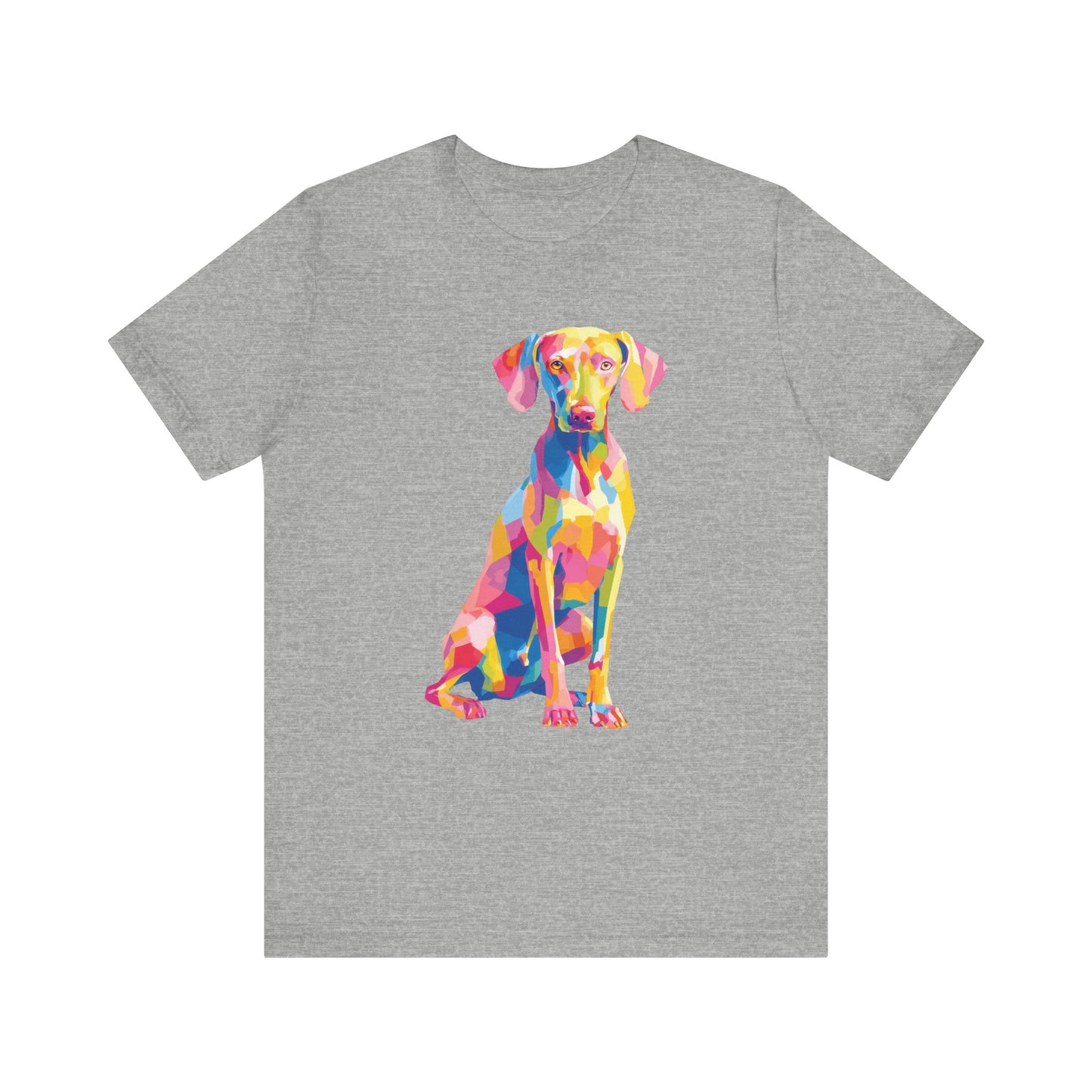 Weinmaraner "Colorful Canine" T-shirt