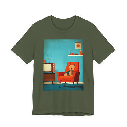 Yorkshire Terrier "Mid-Century Doggo" T-shirt