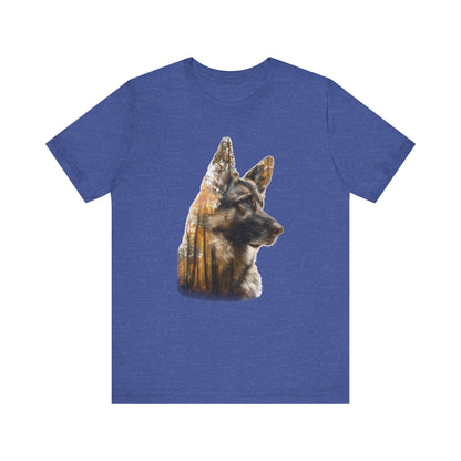 German Shepherd "Forest Minded" T-shirt