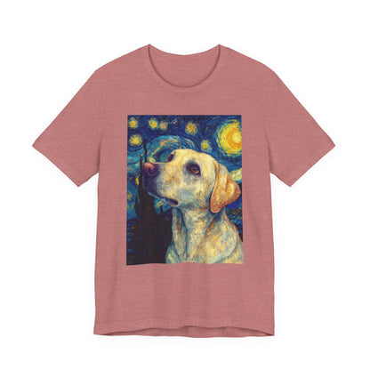 Labrador Retriever "Starry Night" T-shirt