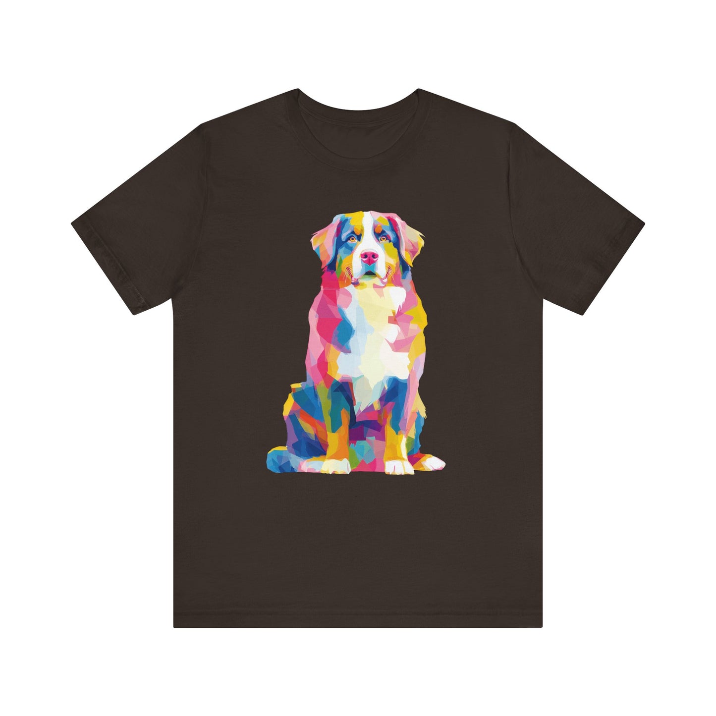 Bernese Mountain Dog "Colorful Canine" T-shirt