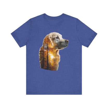 Golden Retriever "Forest Minded" T-shirt
