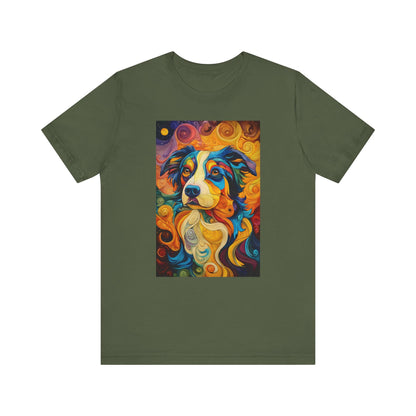 Australian Shepherd "Cosmic Canine" T-shirt