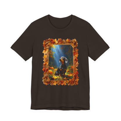 Dachshund "Pumpkin Pup" T-shirt