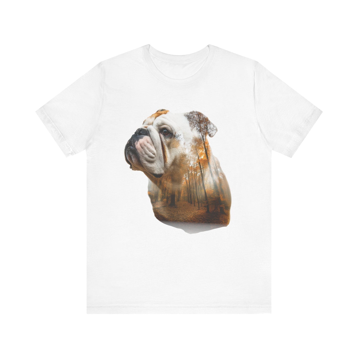 English Bulldog "Forest Minded" T-shirt