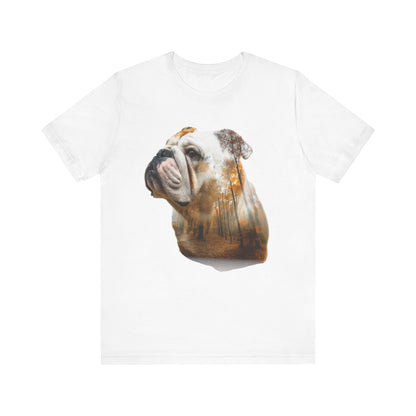 English Bulldog "Forest Minded" T-shirt