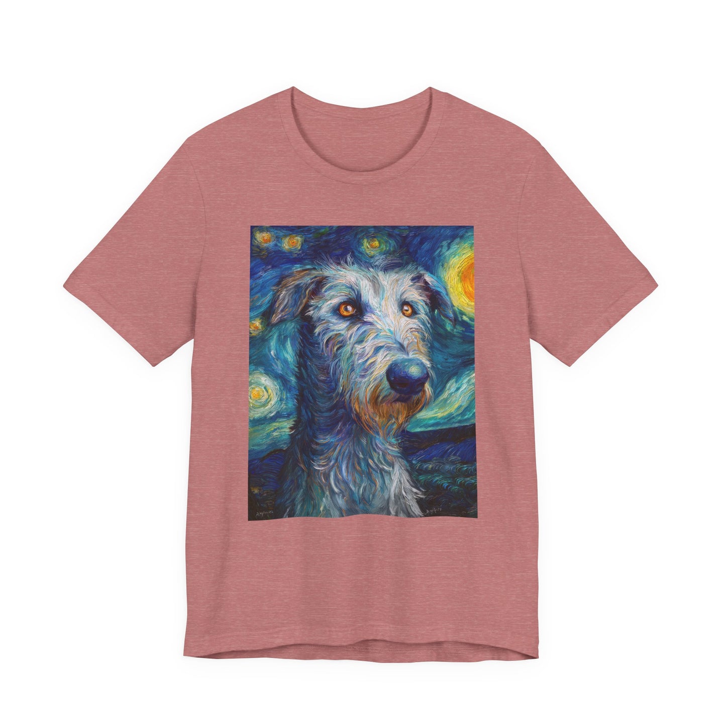 Irish Wolfhound "Starry Night" T-shirt