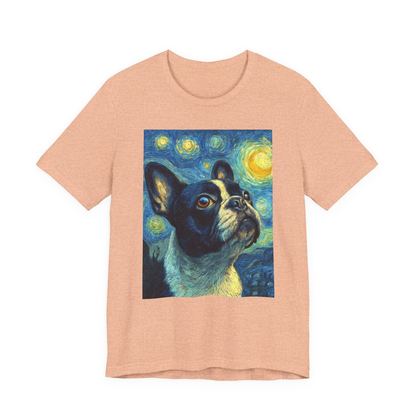 French Bulldog "Starry Night" T-shirt
