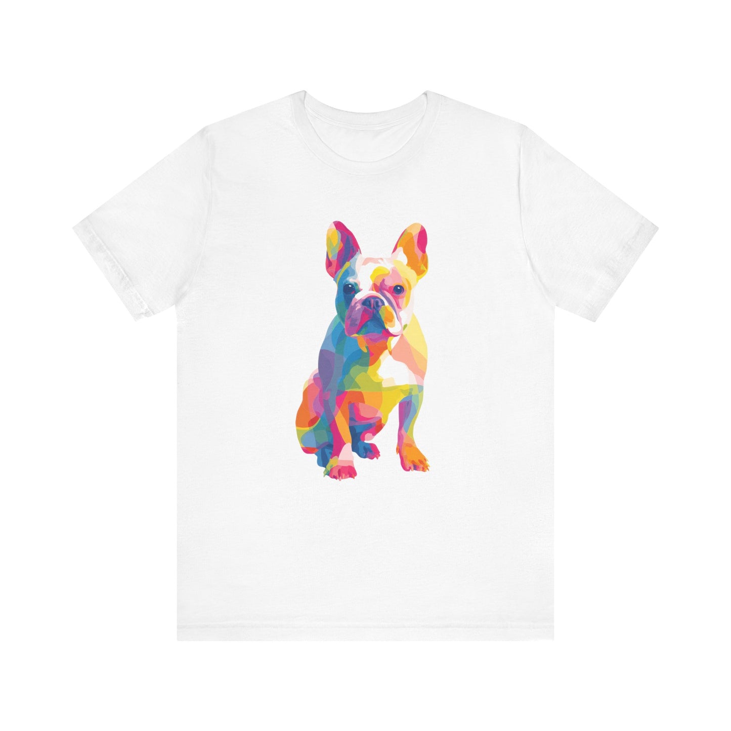 French Bulldog "Colorful Canine" T-shirt