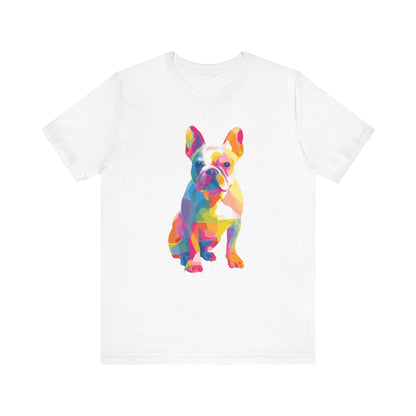 French Bulldog "Colorful Canine" T-shirt