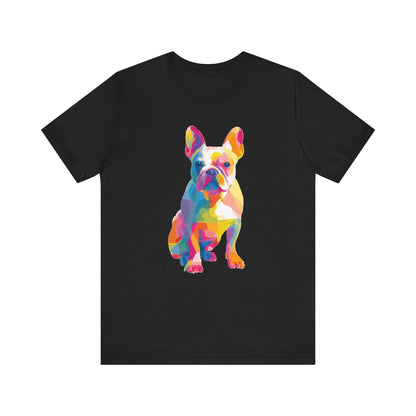 French Bulldog "Colorful Canine" T-shirt