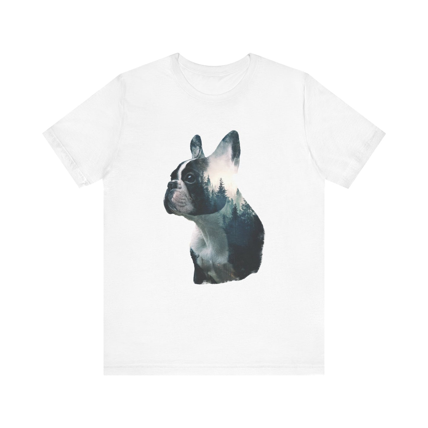 French Bulldog "Forest Minded" T-shirt