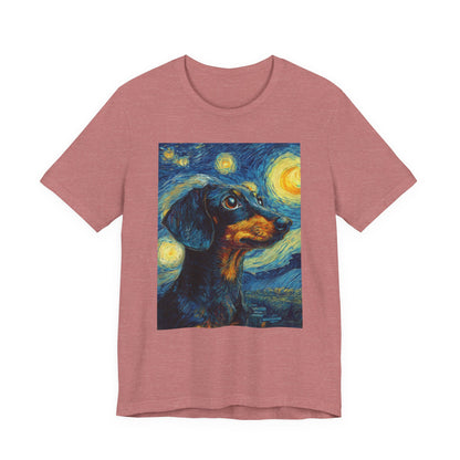 Dachshund "Starry Night" T-shirt