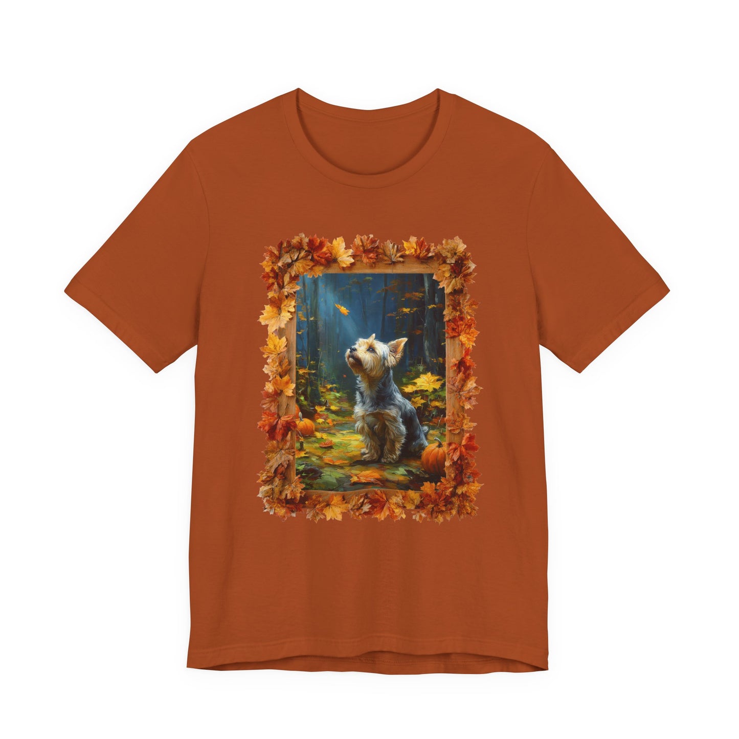 Yorkshire Terrier "Pumpkin Pup" T-shirt