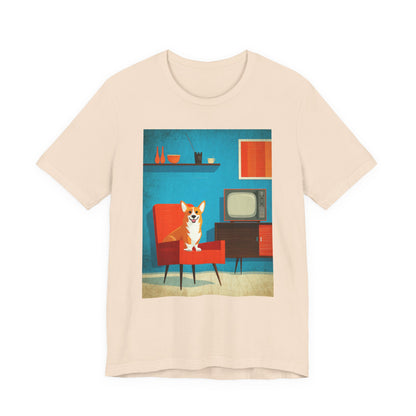Pembroke Welsh Corgi "Mid-Century Doggo" T-shirt