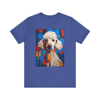 French Poodle "Mosaic Mutt" T-shirt