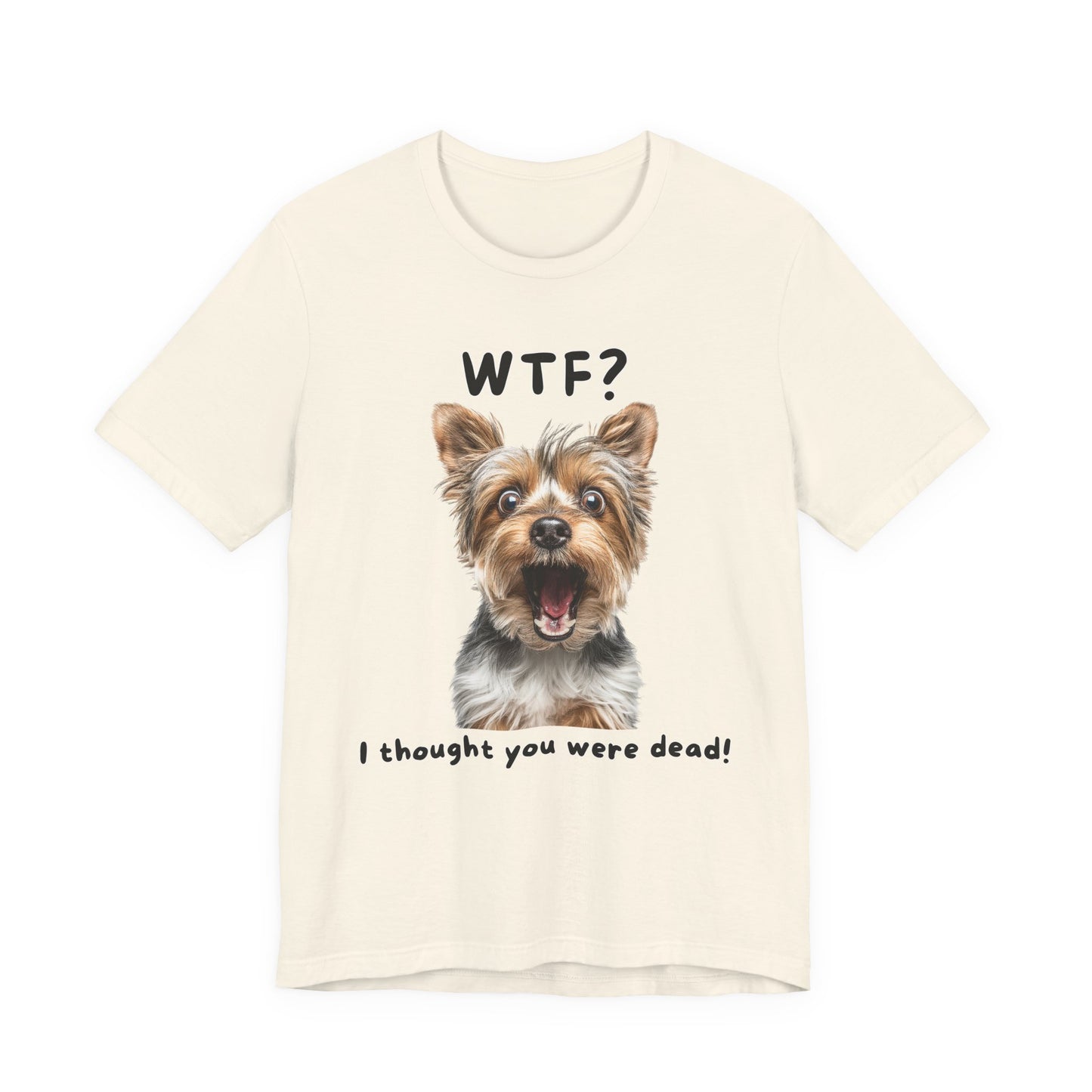 Yorkshire Terrier "WTF?" T-shirt